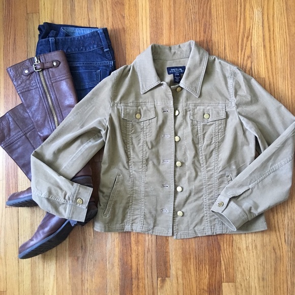 🎊🎊 HOST PICK🎊🎊 JNY corduroy Jean jacket - Picture 1 of 4